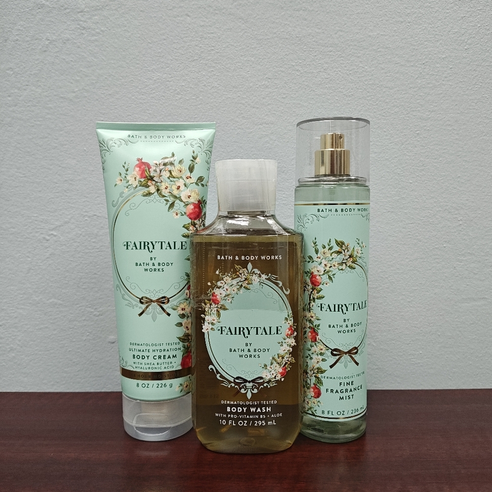 Bath & Body Works FAIRYTALE Limited Edition Body Care Bundle Set